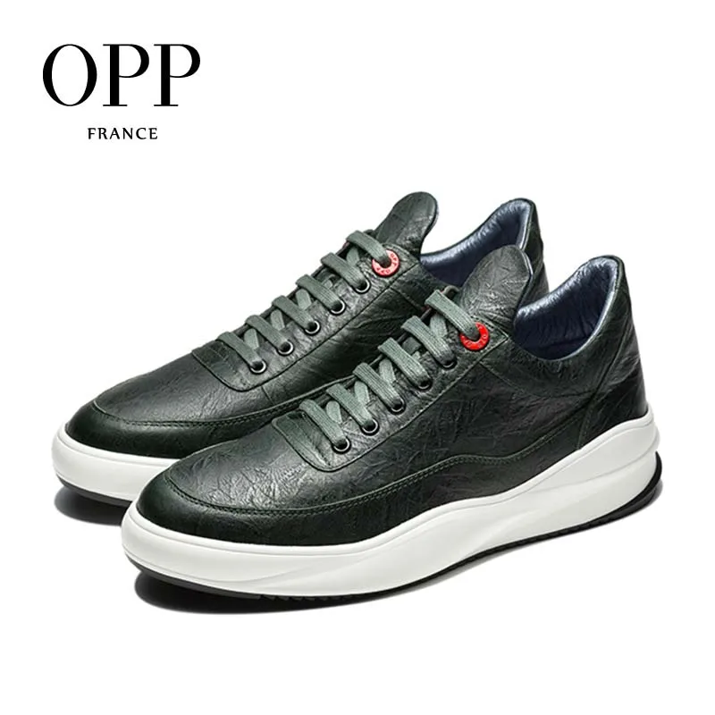 Мужские массажные мокасины из коровьей кожи на плоской подошве | Обувь