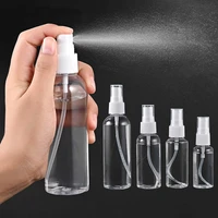 203050100ml refillable bottles transparent plastic perfume atomizer mini empty spray bottle portable travel accessories