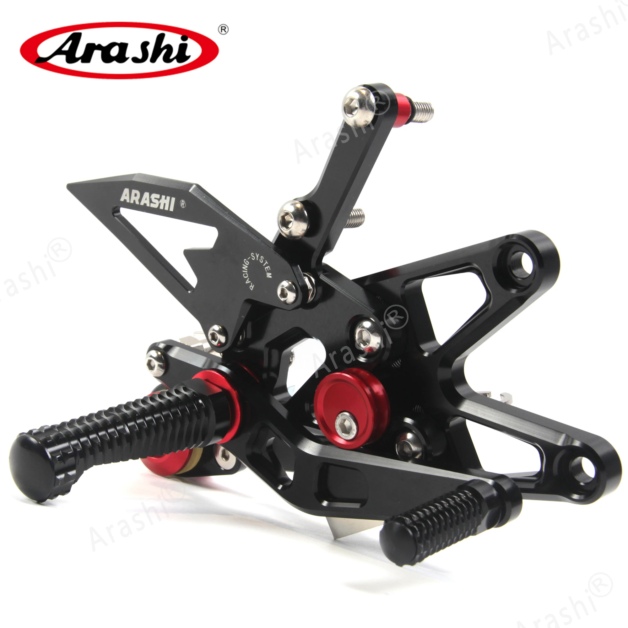 Arashi 1 Набор для TRIUMPH DAYTONA 675 675R 2013 CNC Регулируемые подножки Rider Rearset