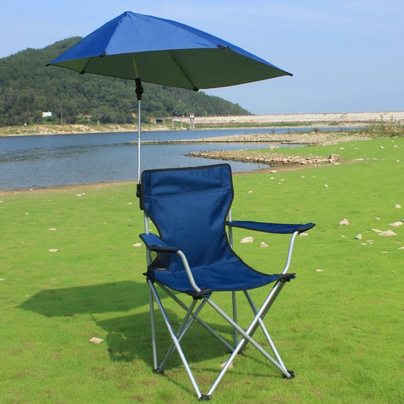 저렴한 접이식 캠핑 의자, 야외 낚시/안락 의자, 100KG, 조정 가능한 캐노피