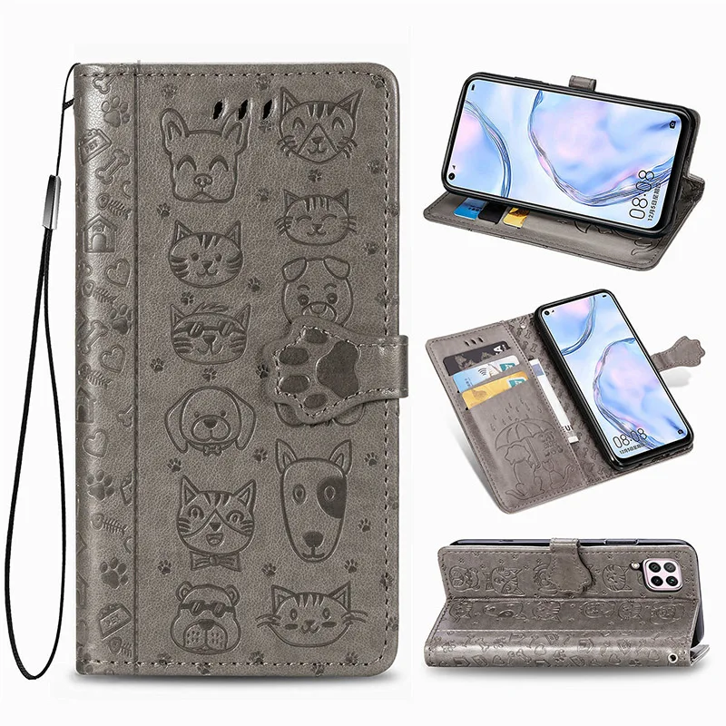 

P30 Pro Case Magnetic Flip Leather Case For Huawei P30 P40 lite Pro Honor 10i 20 Lite P Smart Plus Z Y8S Y8P Y7P Y6P Y5P Cover