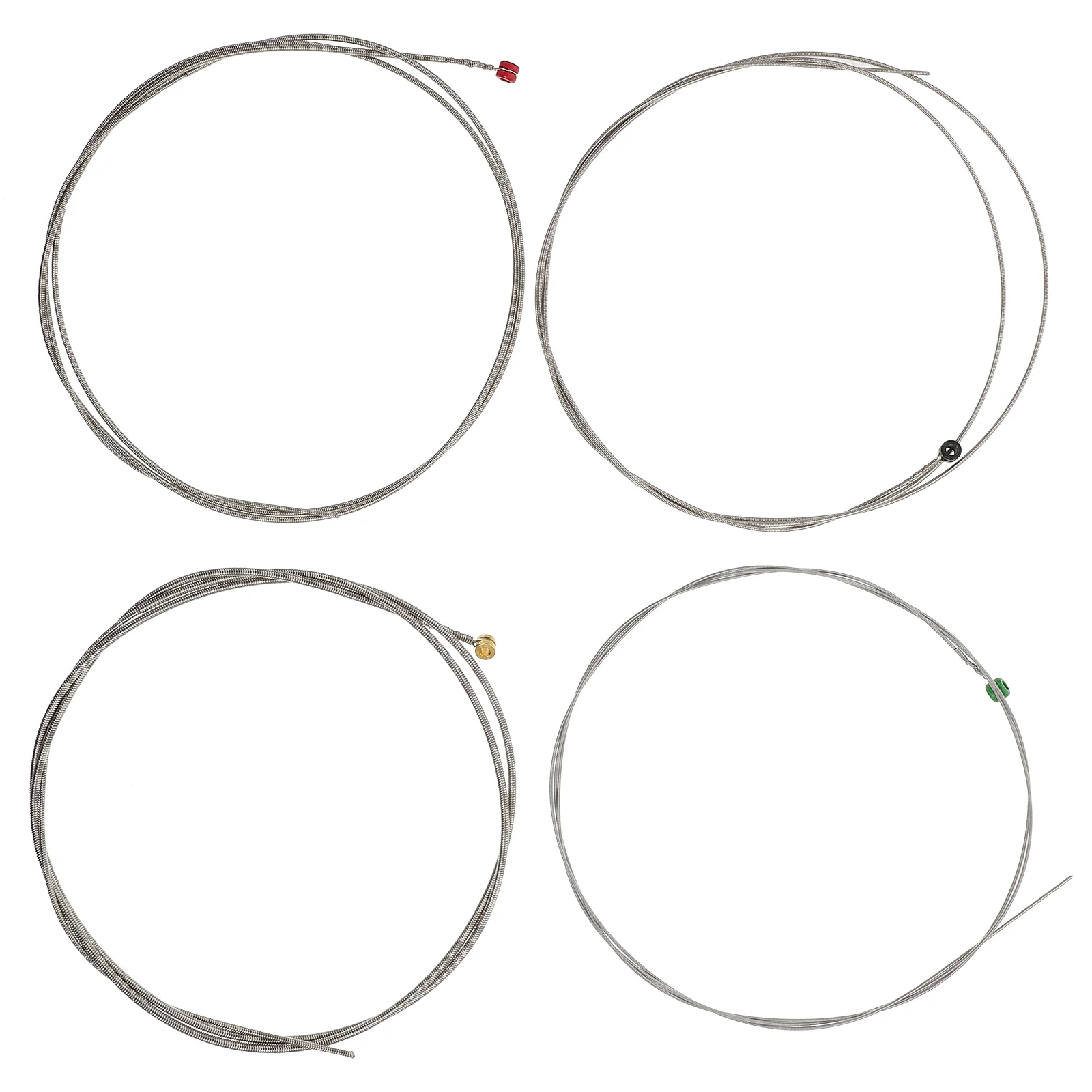 

4Pcs Practical Professional Bass String Nickel Plating Made Bass Using String Part