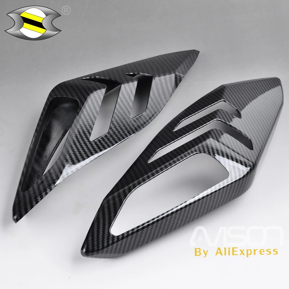 Чехол для XMAX300 из углеродного волокна с цветной фиксацией света Xmax 300 250 Передняя