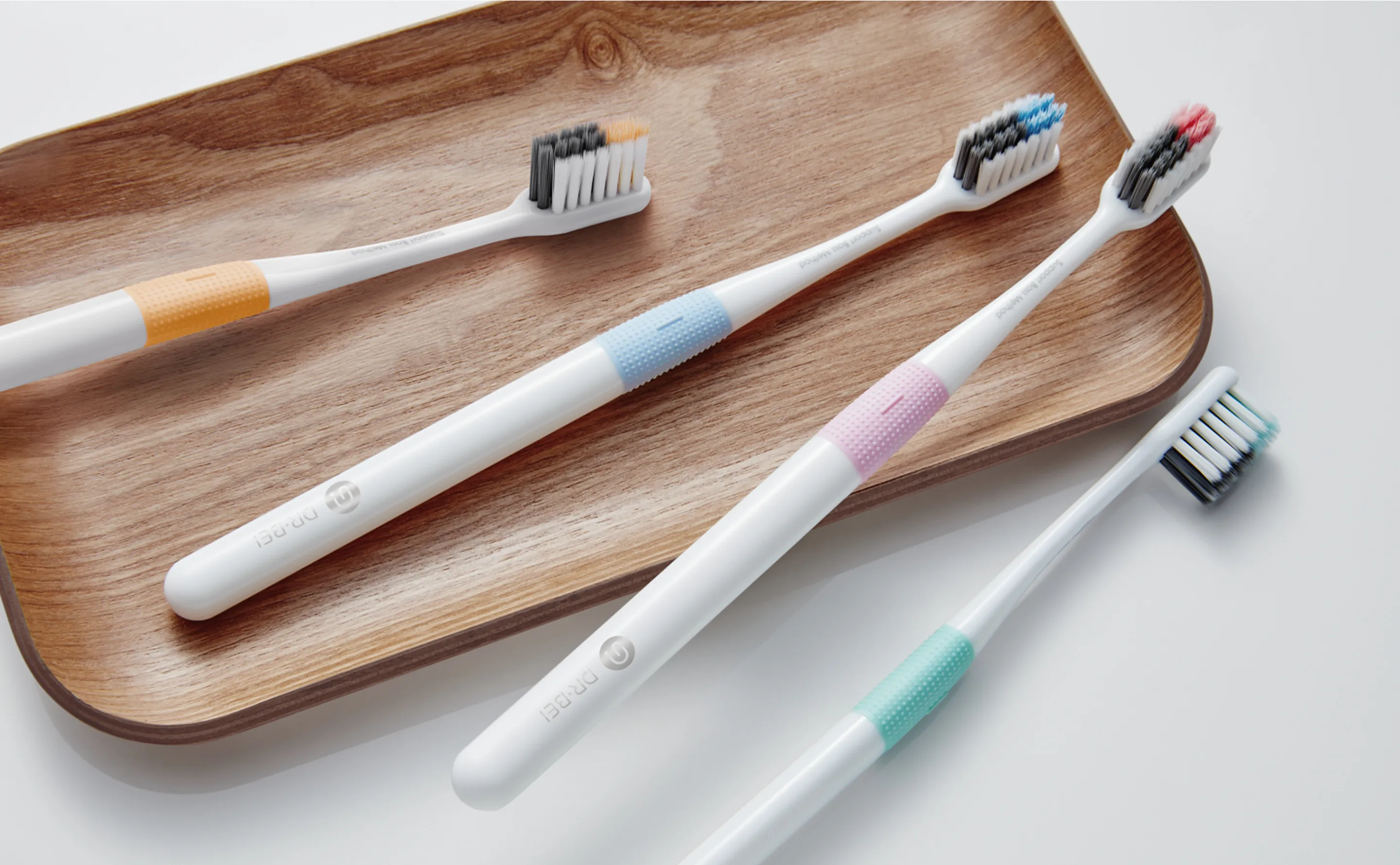 Xiaomi Mijia Doctor B Bass метод зубная щетка 4 цвета/комплект включает в себя походная коробка DR. BEI глубокая зубная щетка