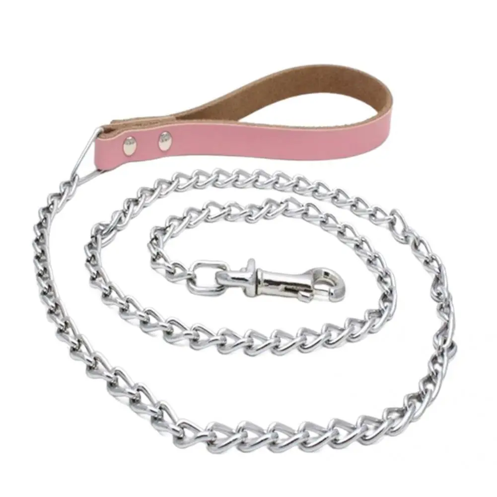 

Good Quality Dog Leash Strong Anti-bite Harmless Pet Leash Chain with Buckle