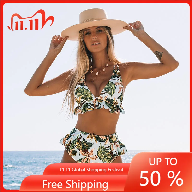 

2021 Sexy Brazilian Bikinis Women Swimsuit Padded Swimwear Halter Bikini Set Push Up Beach Wear Bathing Suit Swimming Maillot
