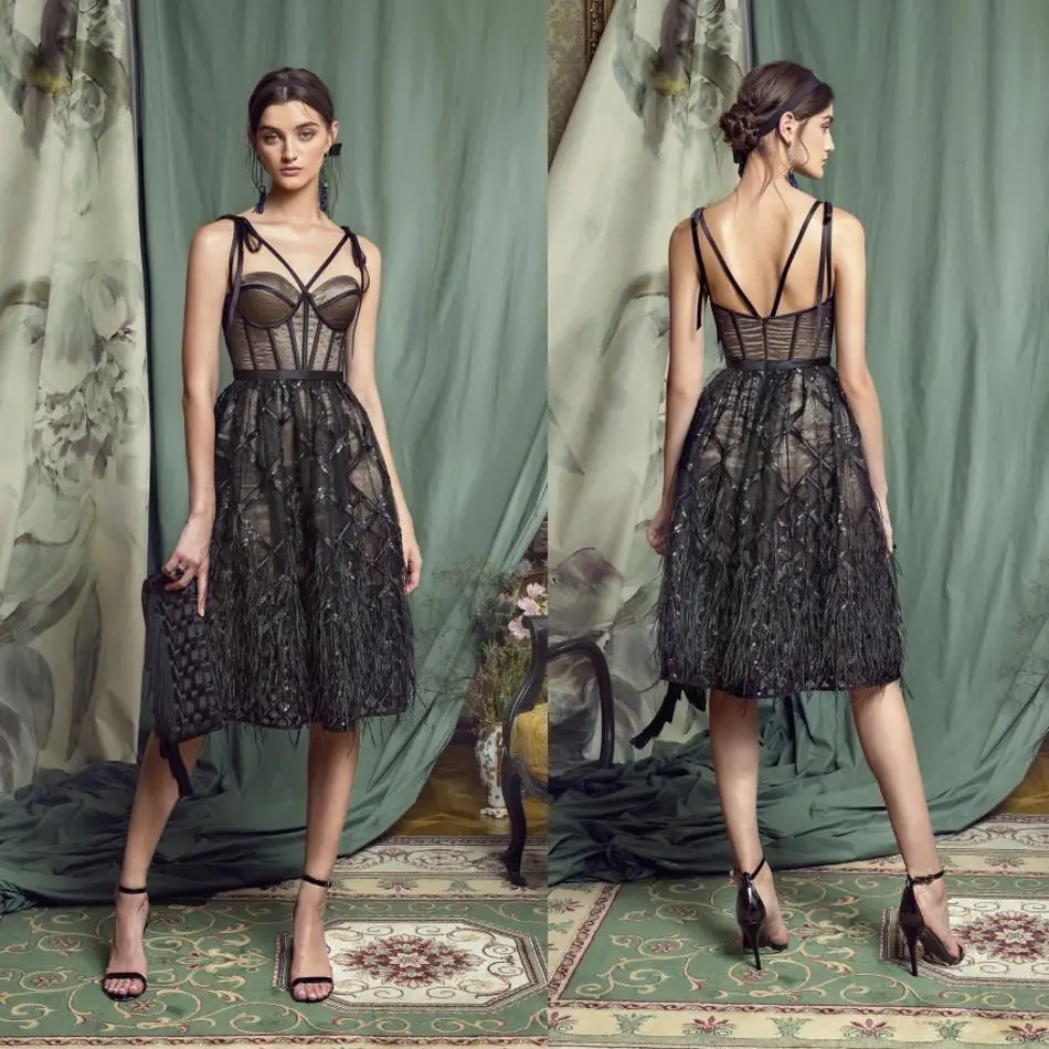 Платье для матери невесты вечерние платья на бретельках спагетти с аппликацией и