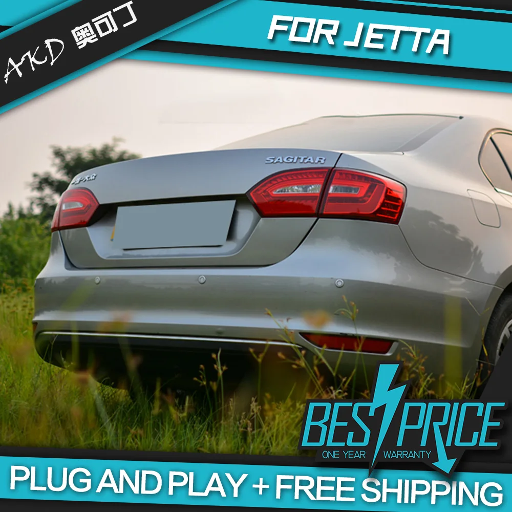АКД автомобильного тюнинга задних фонарей для VW Jetta MK6 сигнальных огней