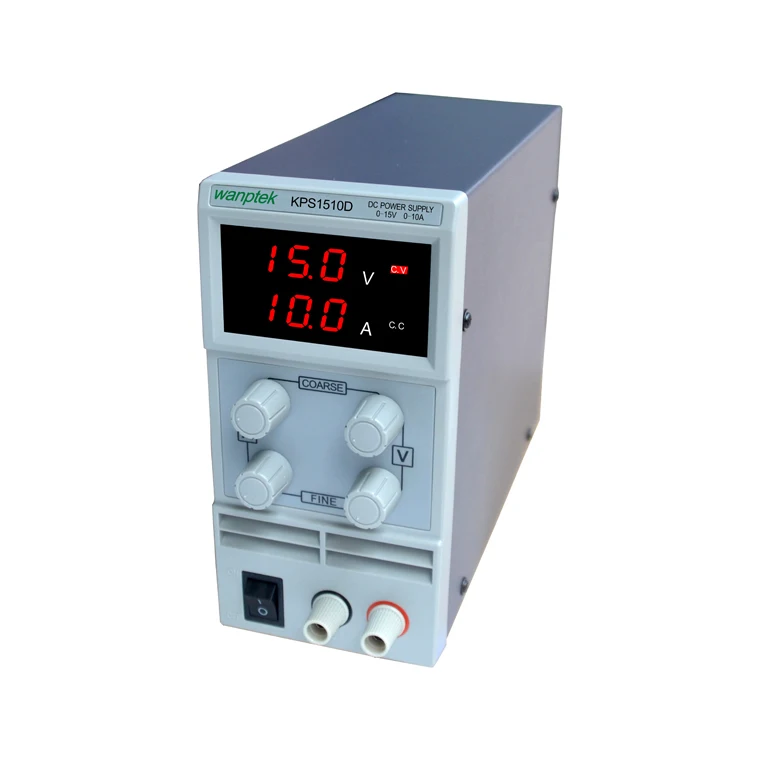 Wholesale KPS1510D 15V 10A digital adjustable Mini DC Power Supply Switch DC power supply 110/220V 0.1V 0.01A  Switch laboratory