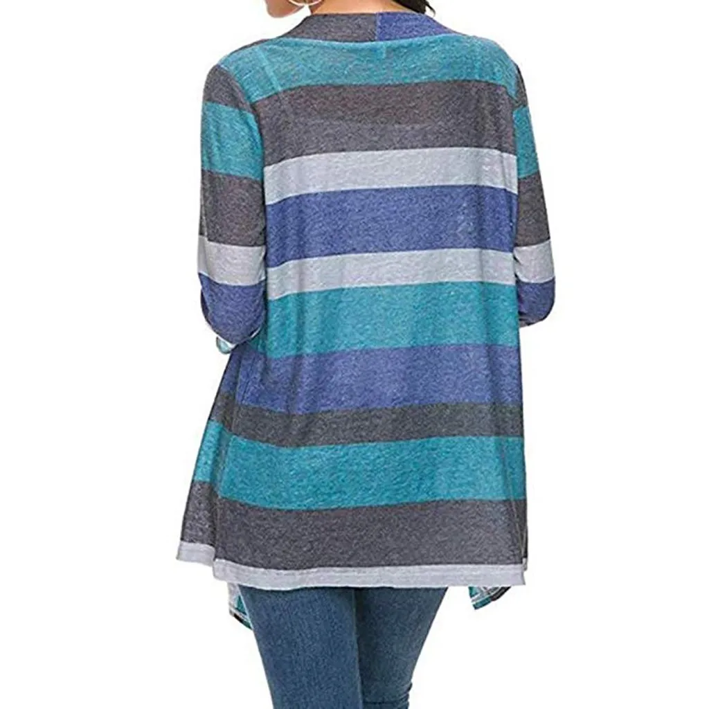 Женский Повседневный Кардиган мягкий легкий шифоновый свитер свободного покроя