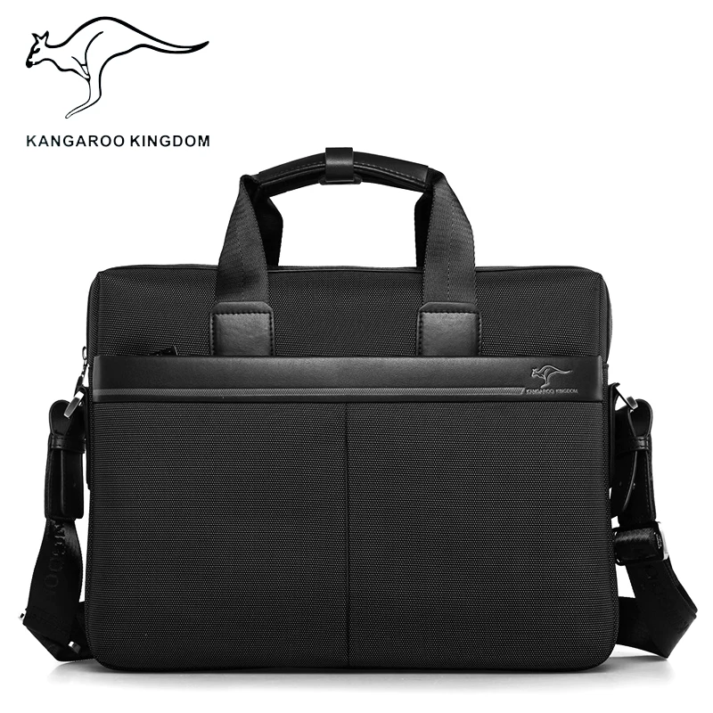 Kangaroo Kingdom Famous Brand Men Handbag Oxford Male Shoulder Messenger Bags Business Large Capacity Men Briefcase Laptop Bag