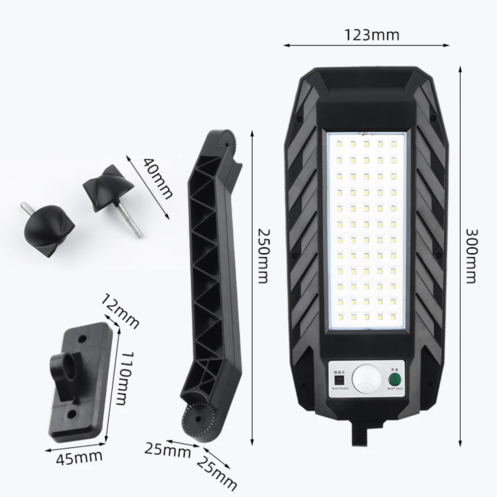 

Remote Control Solar Lamp Garden Outdoor Path Night LED Wall Motion Sensor Light for Household Outdoor Courtyard Ornament