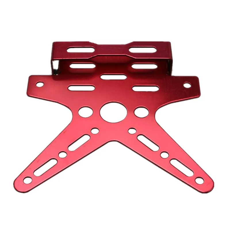 Universal Swallow Tail Motorcycle License Plate Bracket Aluminium Alloy Motorbike Holder Accessory | Автомобили и мотоциклы