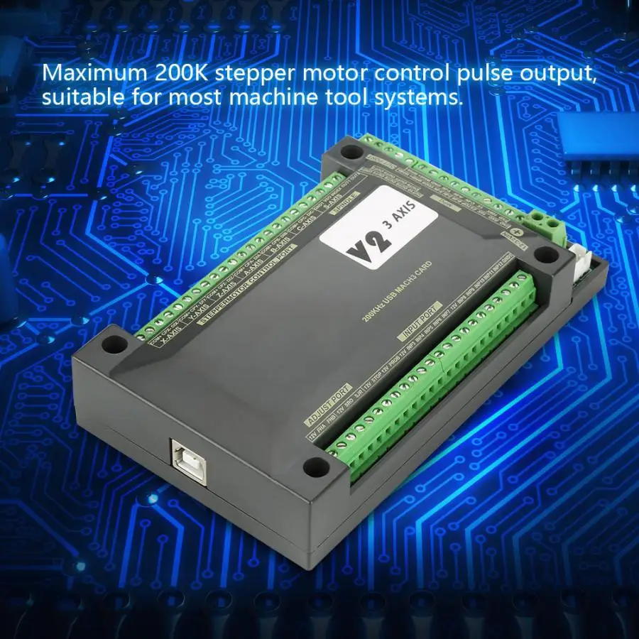 200 кгц NVUM USB Mach3 движения Управление карта плата контроллера чпу(3/4 ось