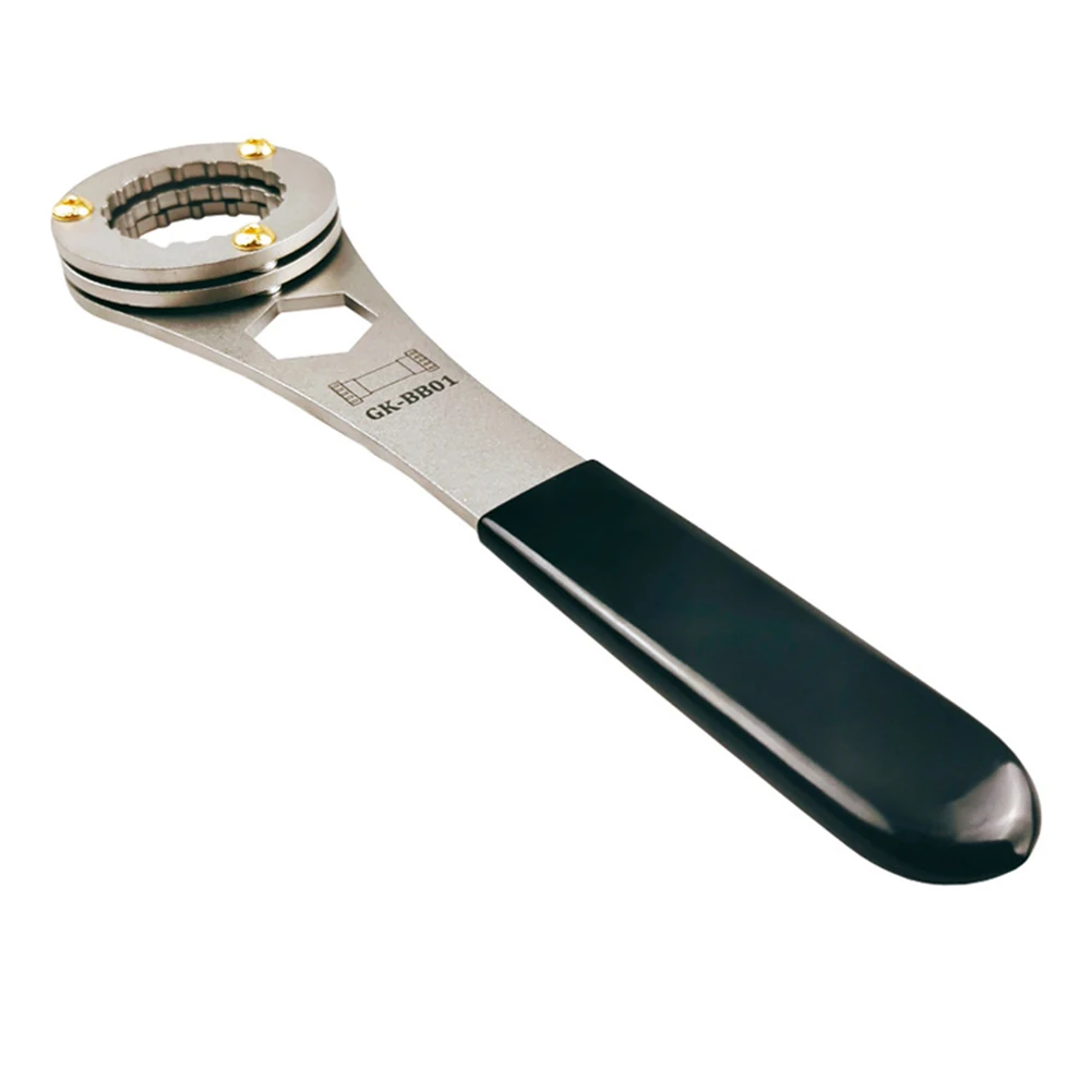 

1 Pcs Multi-function Bottom Bracket Wrench 3-layer GK-BB01Stainless Bike Spanner For BB9000 XTM8000 Road Bicycle Repair Tools