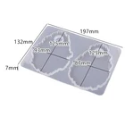 Кольцо Палетка для смешивания красок для макияжа форма для макияжа Палитра формы для смолы DIY силиконовая форма формы для эпоксидной смолы инструменты для изготовления ювелирных изделий