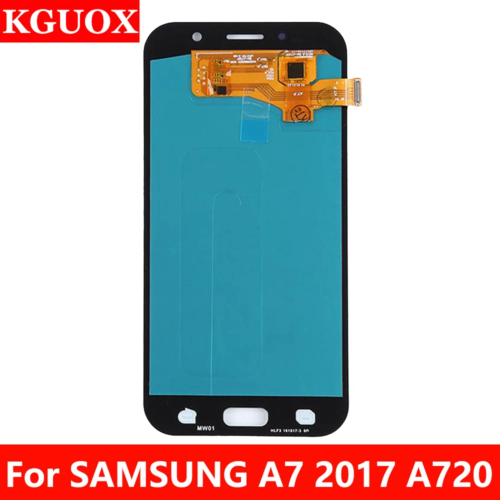 

5.7'' AMOLED Display For Samsung Galaxy A7 2017 A720 A720M A720Y A720F LCD Touch Screen Digitizer Assembly Replacement Parts