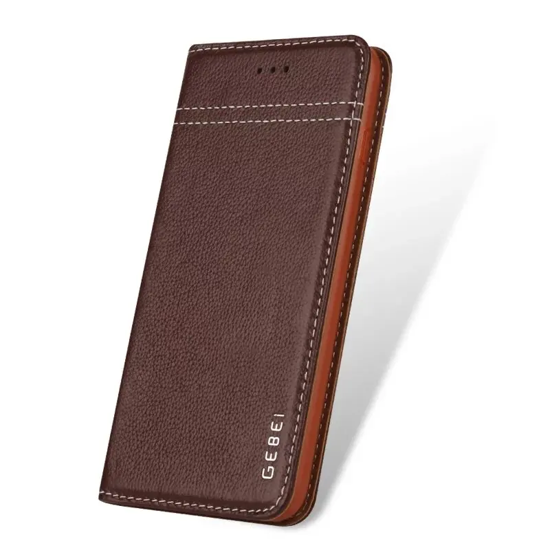 Роскошный оригинальный брендовый флип чехол из натуральной кожи с уникальным