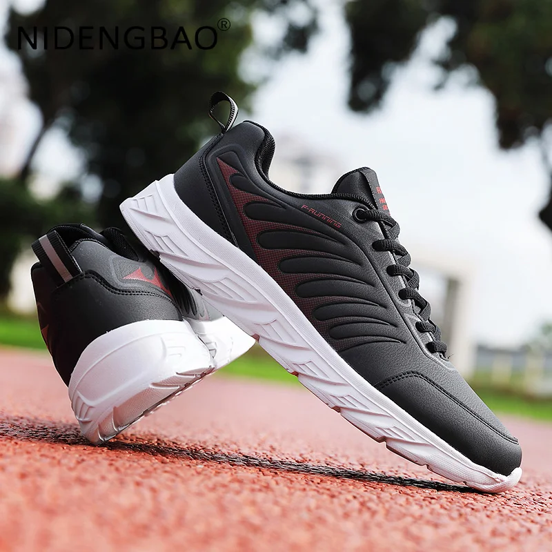 Spring Autumn Men Sneakers Fashion Waterproof Outdoor Walking Jogging Running Sports Shoes Gym Trainers Male Flat Casual Shoes