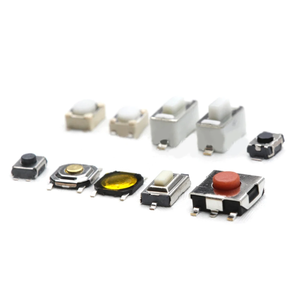 

250PCS 10Types Car Remote Control Micro Switch Tactile Push Button Switch Popular