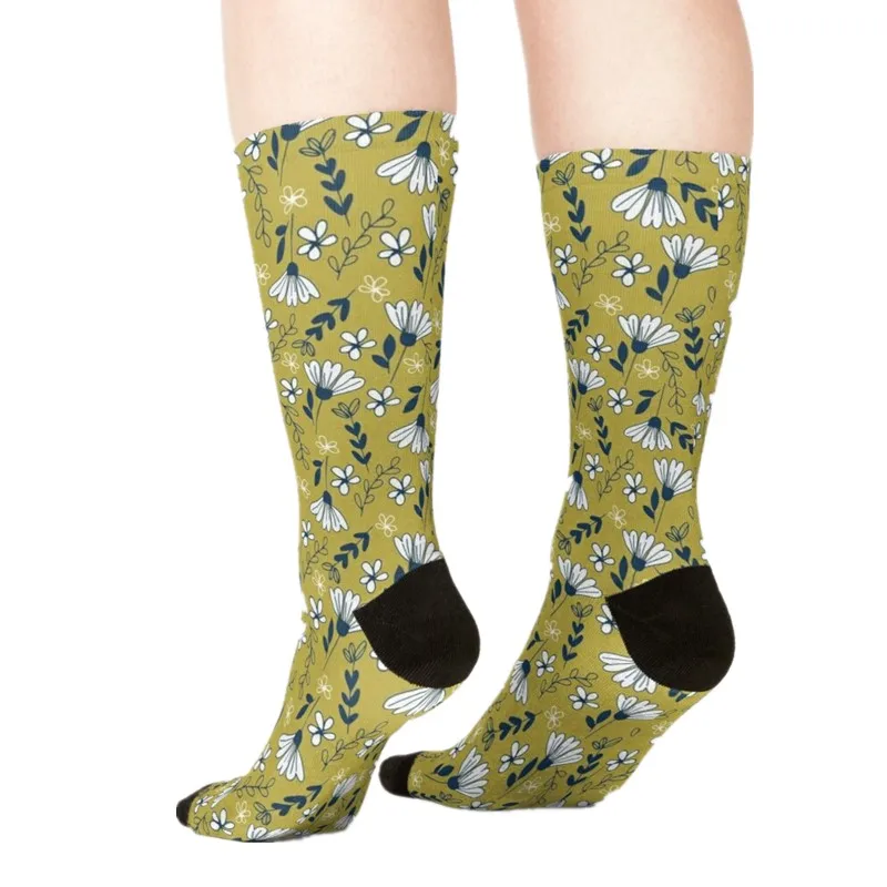 

2021 Women's socks kawaii Dinosaur Delight printed Socks Women harajuku Happy Funny Novelty cute girl gift Socks for women