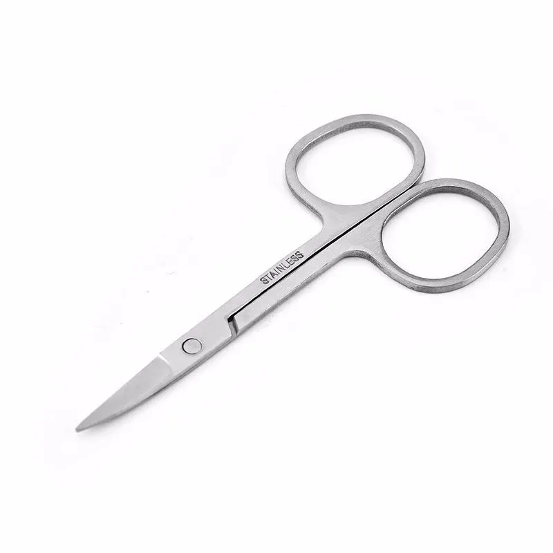1 шт. инструменты для декора ногтей из нержавеющей стали изогнутые лезвия ножницы