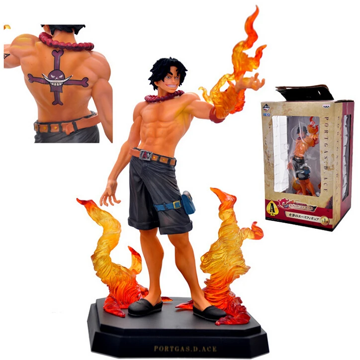 

24cm Ace One Piece Action Figures Anime New brinquedos Collection Figures New with Retail box AnnO00523A