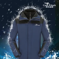 cook shark 2020 new mens jacket outdoor jacket mens fashion casual jacket mens autumn and winter windbreaker