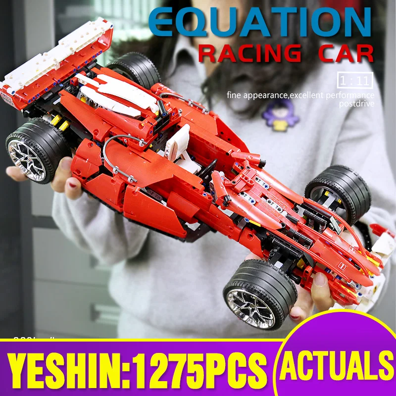 Конструктор MOC Mini высокотехнологичный автомобиль гоночный 8386 скоростной сборные