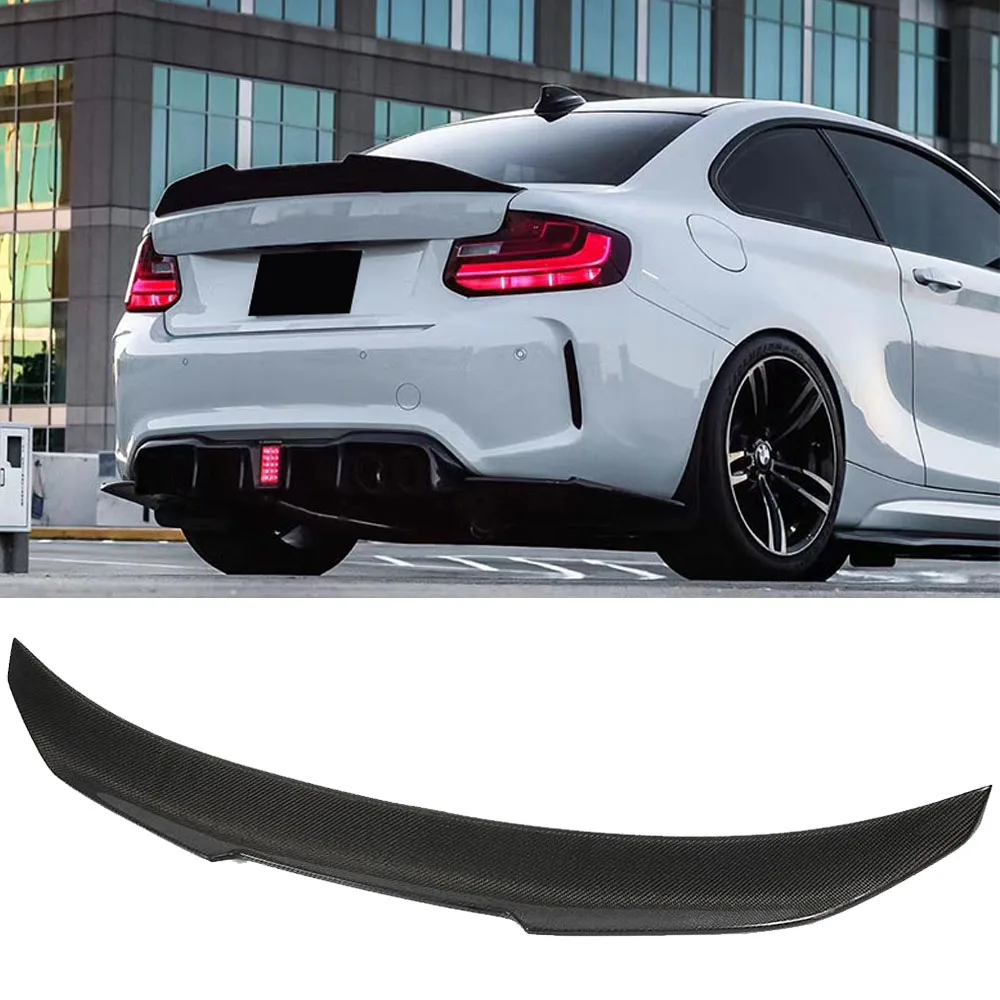 

F22 F87 Carbon Fiber Car Rear Trunk Wing Spoiler for BMW 2 Series F22 F87 M2 Coupe 2014-2019