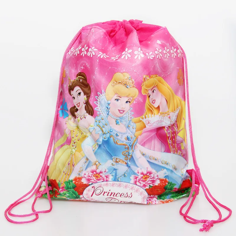 Drawstring bag 1pcs 20 шт./лот 33 см* 33 см принцесса дизайн салфетки из ткани для вечеринок декупаж бумажные салфетки с рисунком на свадьбу и день рождения вечерние поставки - Цвет: Drawstring bag 1pcs