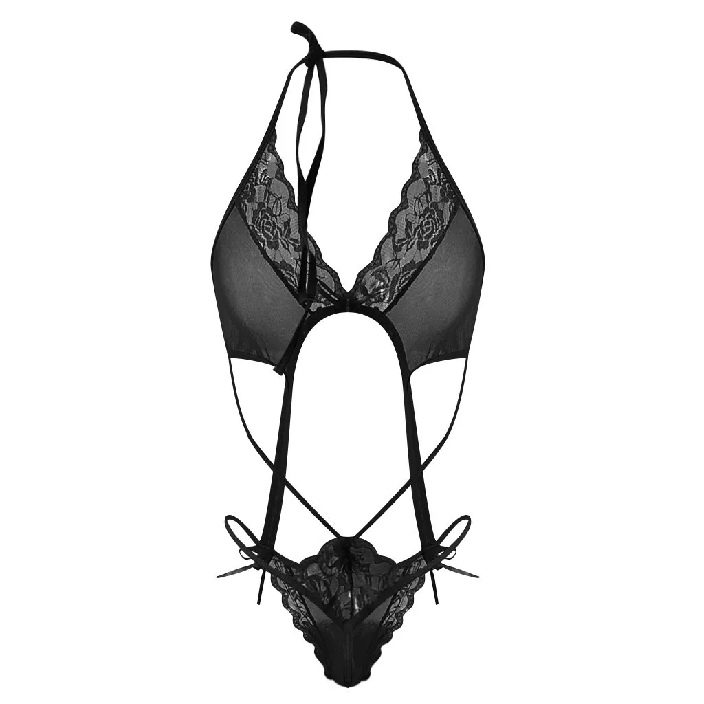 

Women Sexy Lingerie Lace Bra Set Underwear Sexy Panty Intimates Bandage Set Erotic Lingerie Dress Bra Briefs Set Bodydoll