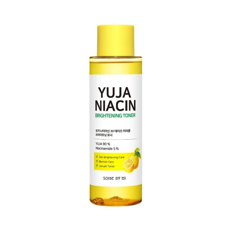 Отбеливающий Тоник для лица SOME BY MI Yuja Niacin 150 мл осветляющая Увлажняющая сыворотка