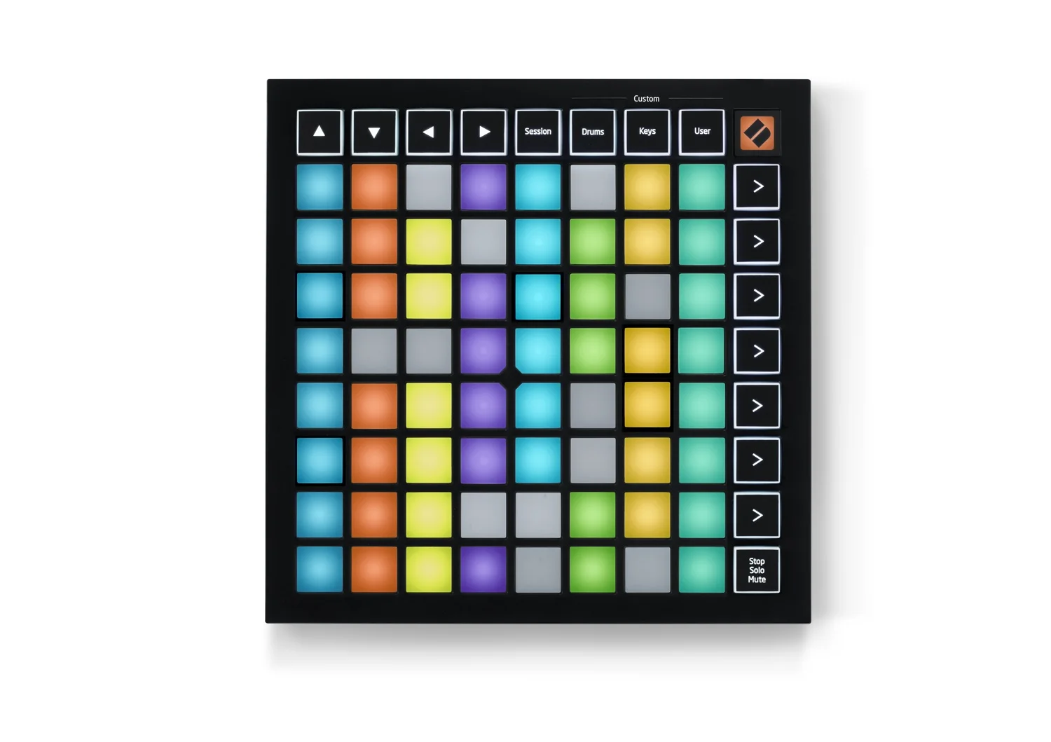 Лаунция мини-контроллер MK3 портативный 64 RGB-контроллер с 3 пользовательскими