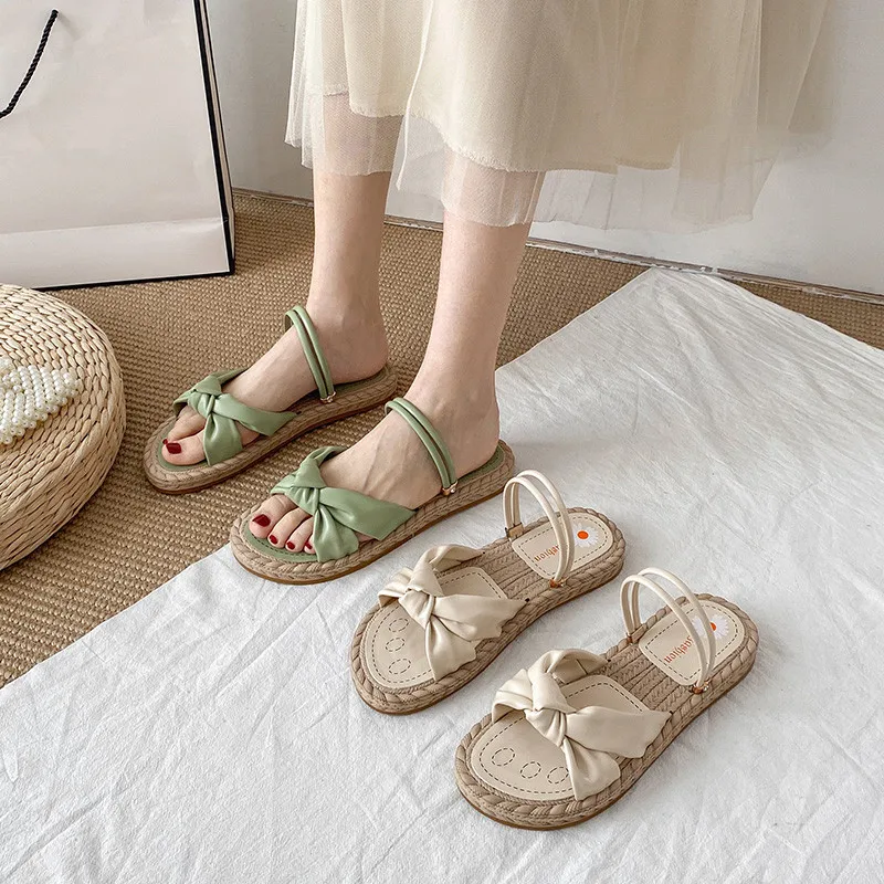 

Slippers Casual Room Shoes Slides Luxury Massage Flat Summer Rome PU Basic Scandals Shoes Slippers Flat Luxury Slides Summer Mas