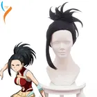 Парик Boku no Hiro Akademia Momo Yaoyorozu из синтетических волос + парик с шапкой для косплея