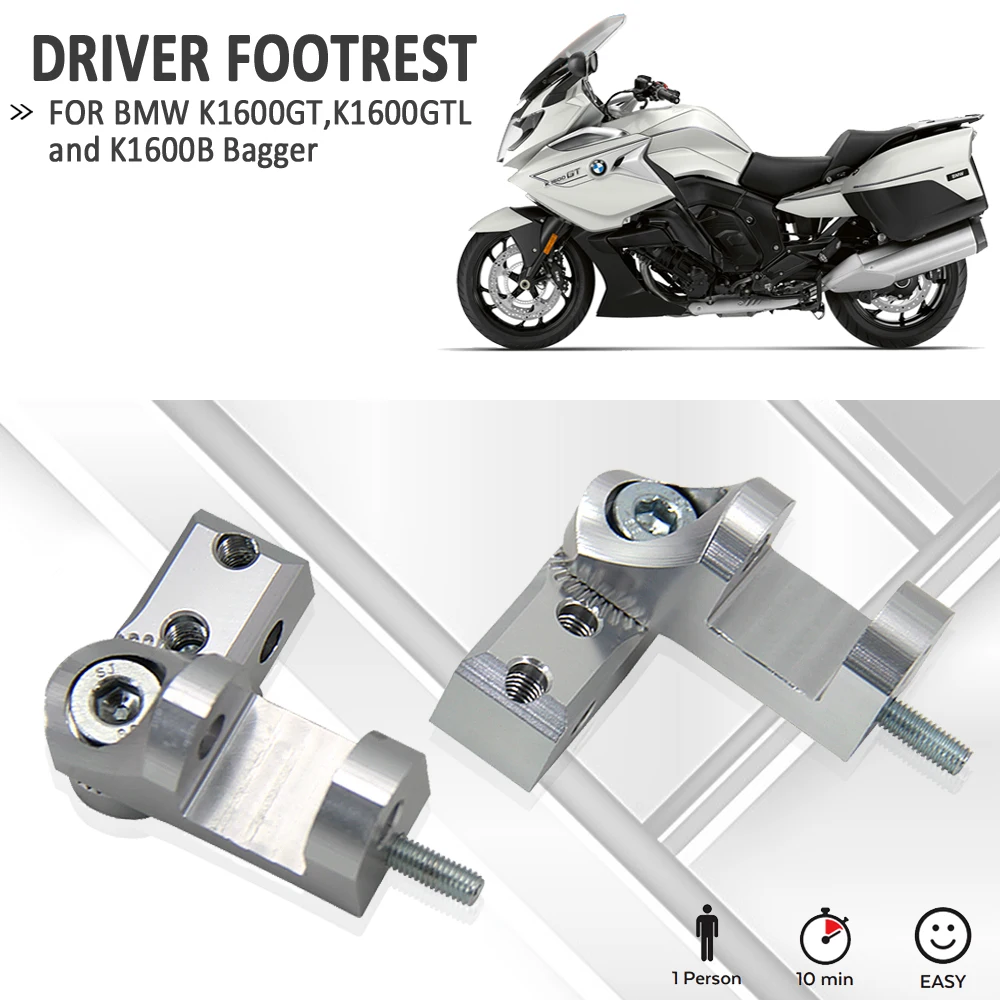 

NEW Motorcycle Foot peg FOR BMW K1600GT K1600GTL K1600B Bagger Passenger Footpeg Lowering Kit K 1600 GT GTL K1600 B