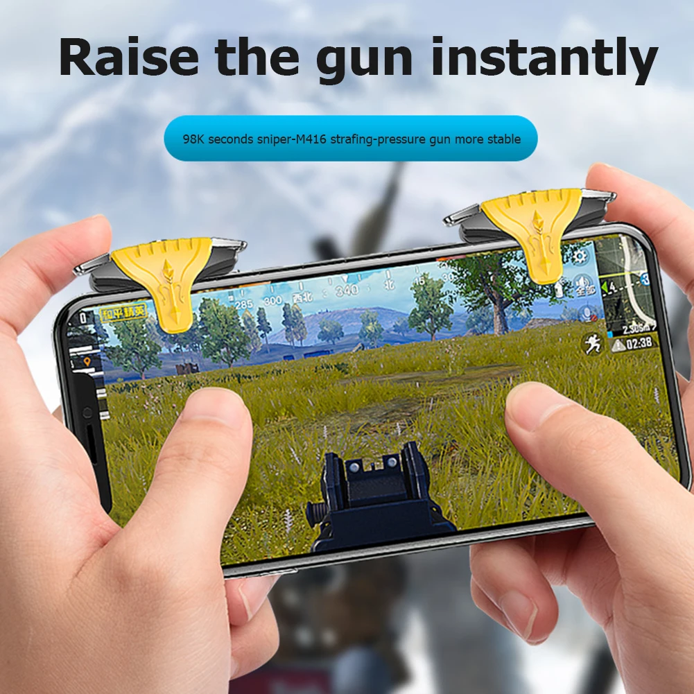 1 пара Пластиковые PUBG мобильный триггер геймпад для смартфона контроллер игровой