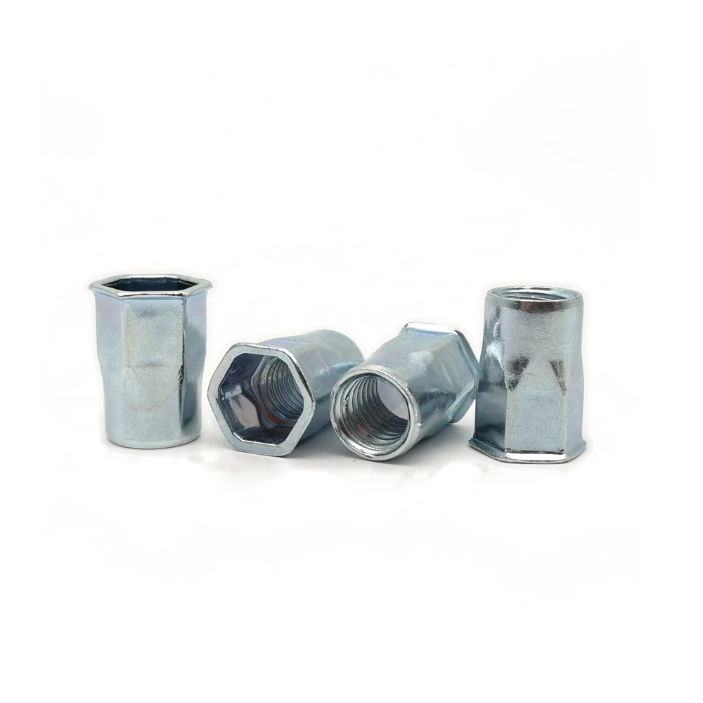 Углеродистая сталь уменьшенная головка заклепочная гайка с шестигранной