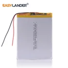 Литий-ионный аккумулятор 3,7 в, 5000 мА  ч (полимерный, литий-ионный) для планшетных ПК, 7-дюймовый MP3 MP4 407095, замена 357095, большой емкости