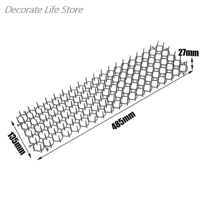 

Garden Prickle Strip Dig Stop Cat Repellent Deterrent Mat Spike Portable Anti-Cat Dog Outdoor Garden Supplies