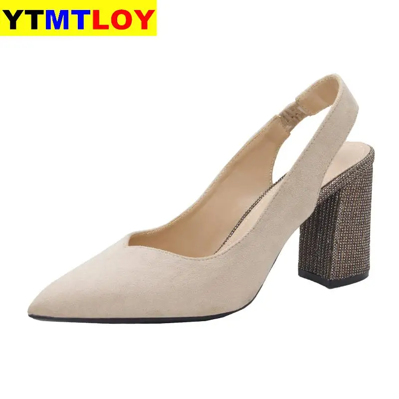 Сандалии гладиаторы женские на высоком каблуке уличные модные туфли для банкета