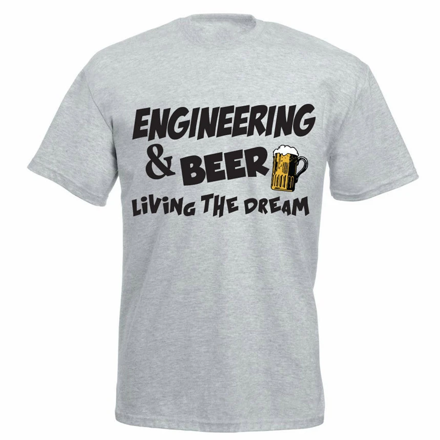 Смешная футболка инженера инженерная и пивная мужская Дада подарок идея