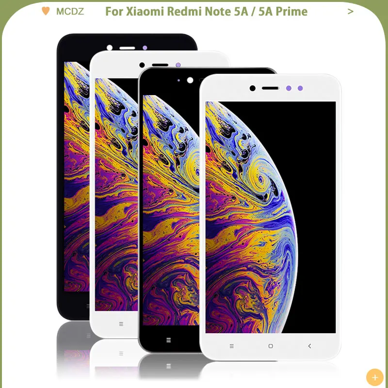 New LCD For XIAOMI Redmi Note 5A / Prime 5.5“ Original Display Digitizer Replacement Touch Screen Repair Assembly | Мобильные