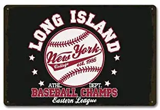 

Long Island Baseball Champs Metal Sign