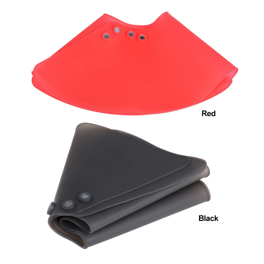 Парикмахерская накидка на шею водонепроницаемый силиконовый чехол для