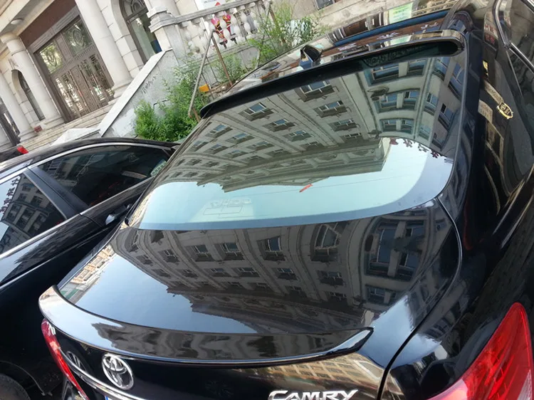 Неокрашенная Крыша заднего крыла RQXR из АБС-пластика задний спойлер для toyota camry