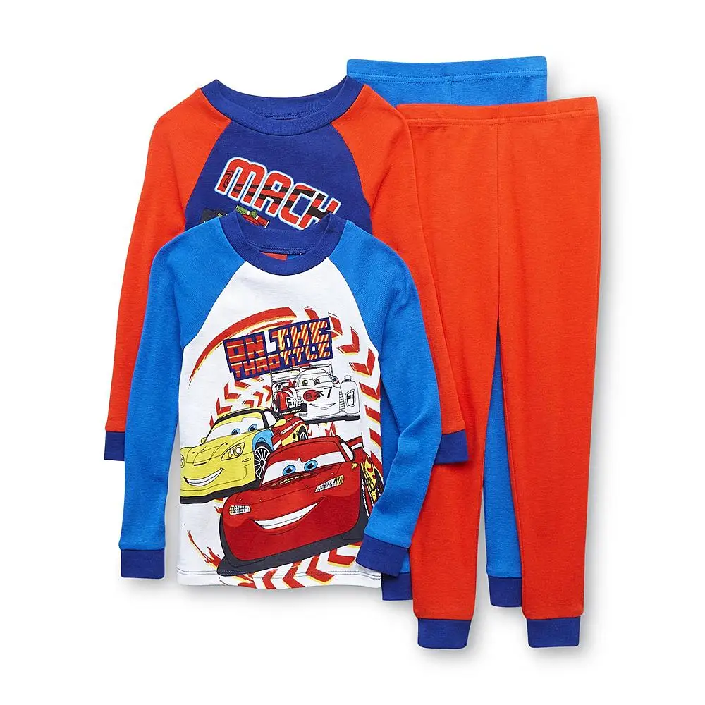 Пижама детская хлопковая с принтом Микки машинки Олаф Человек-паук | Мать и
