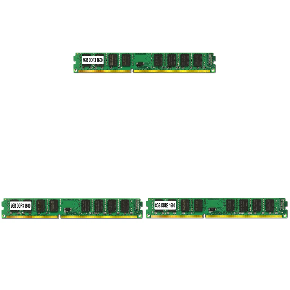 DDR3 PC3 12800 RAM 1600MHz 240PIN 1 5 V DIMM настольная память для/AMD|Оперативная память| |