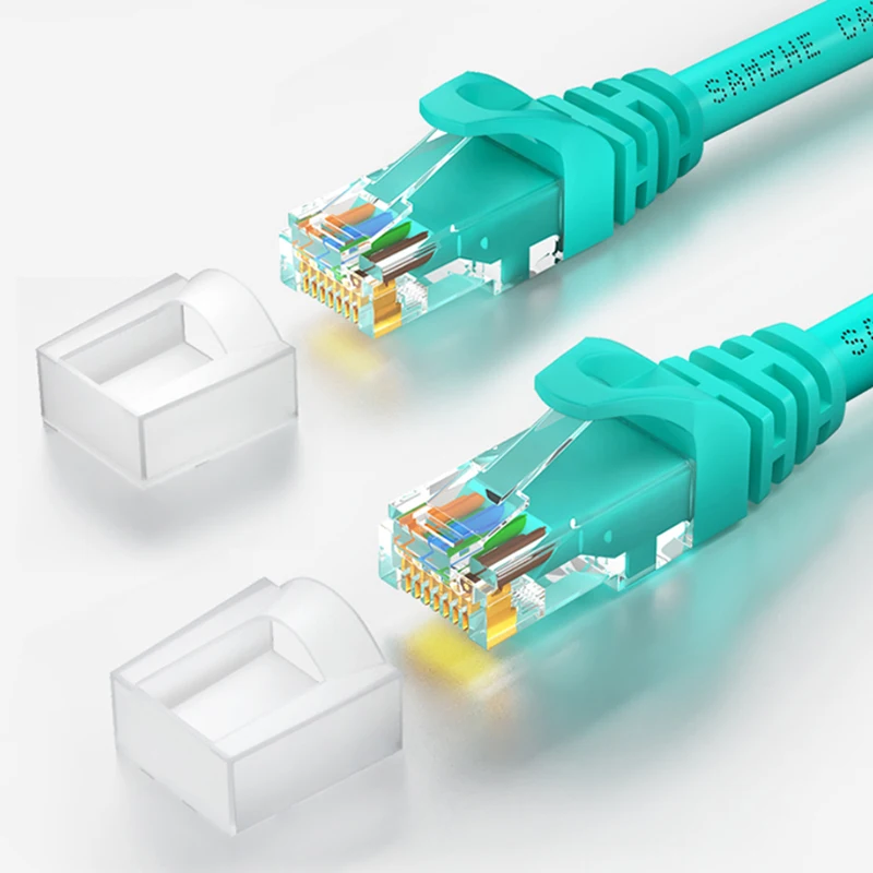 SAMZHE Cat6 патч кабель Ethernet 1 м/2 м/3 м/5 м/8 м г Lan Шнур для компьютера ноутбука Blue Ray| |